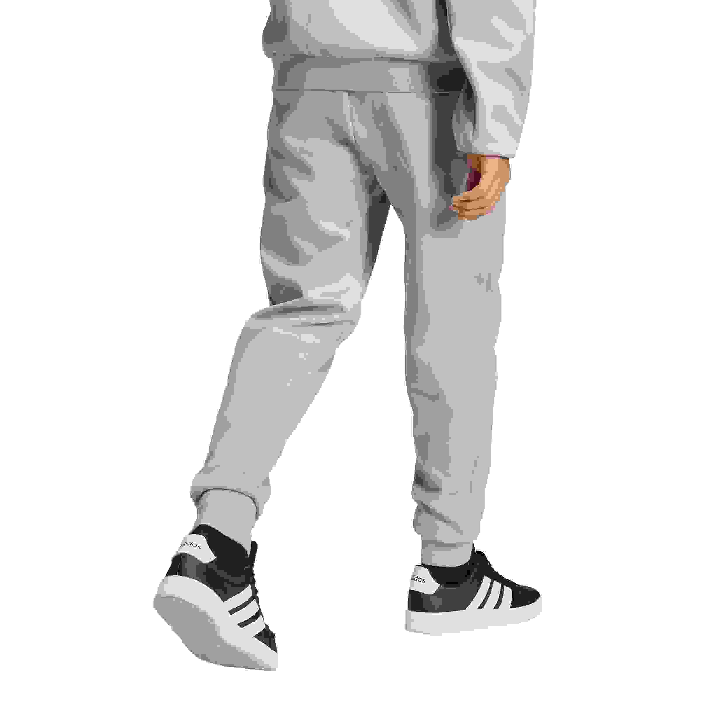 adidas Z.N.E. Tapered Leg Big Kids' Green Tracksuit Bottoms